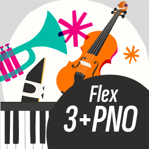 Flexible Ensemble and Piano - 4 Players and Piano Sheet Music