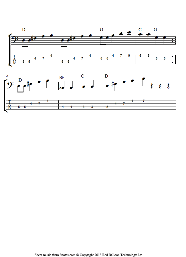 Queen - Crazy Little Thing Called Love - style Bass pattern for Bass Guitar Riff Lesson Queen - Crazy Little Thing Called Love - style Bass pattern for Bass Guitar Riff Lesson
