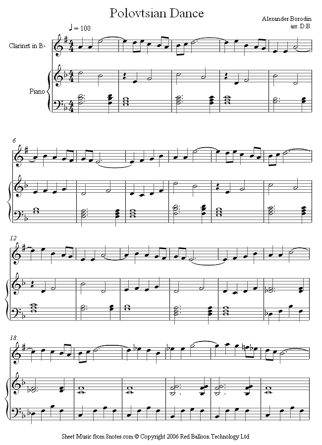 8notes clarinet