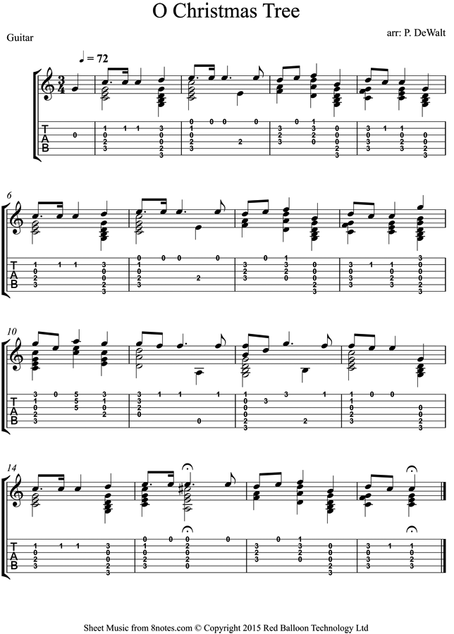 o christmas tree o tannenbaum sheet music for guitar o christmas tree o tannenbaum sheet music for guitar