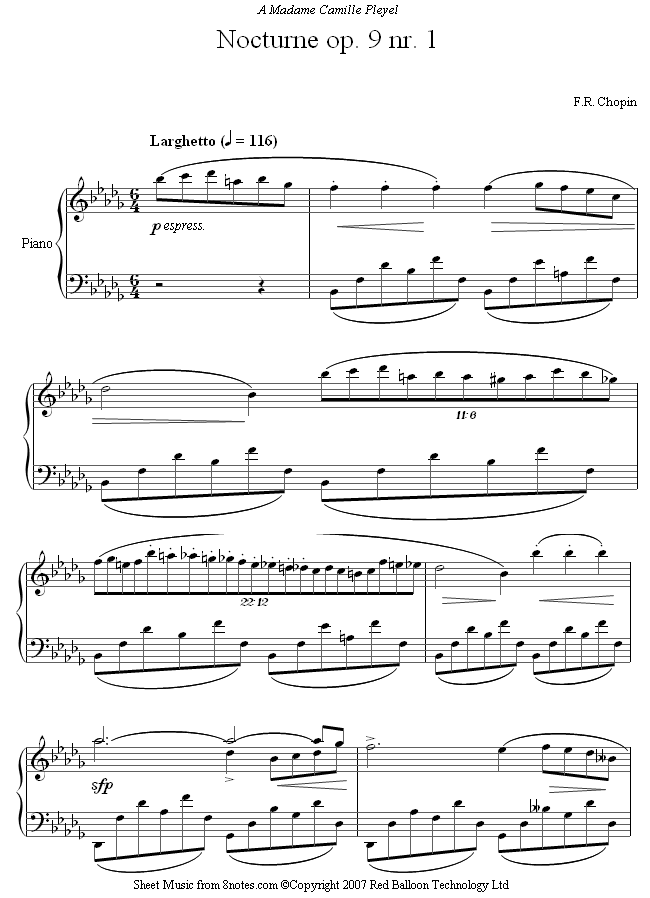 Chopin Nocturne Op.9 No.2 Pdf