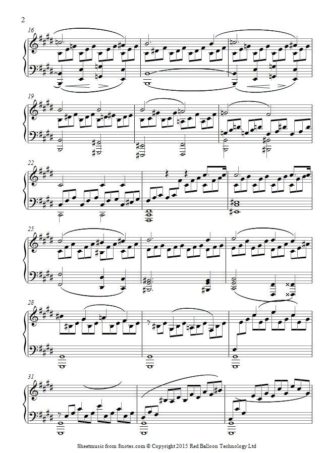 Moonlight Sonata Sheet Music Free Piano
