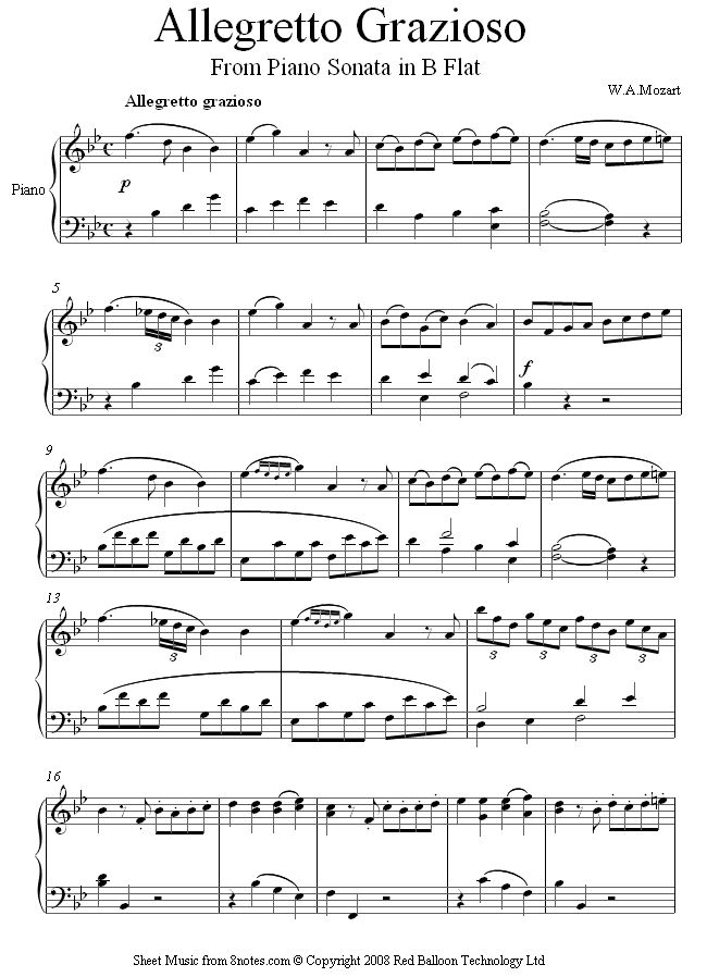 allegretto définition C'est quoi