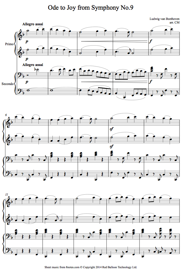 easy piano duet pdf free