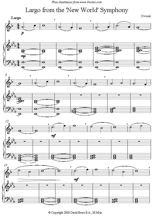 Dvorak Symphony No 8 Program Notes Music