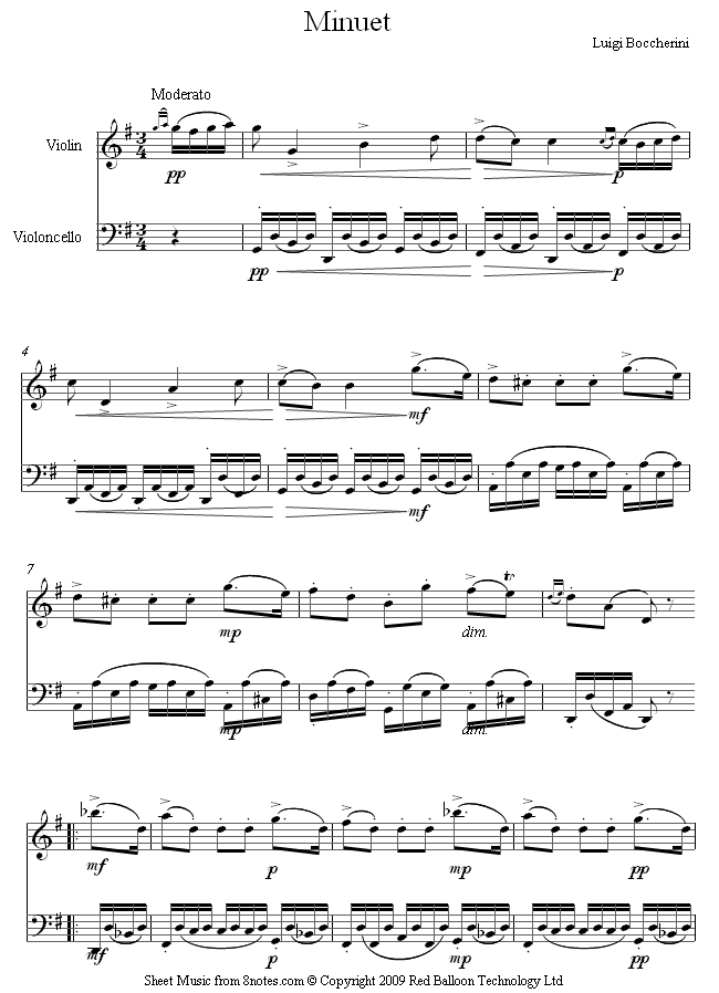Luigi Boccherini Boccherini - Quintetto Boccherini Quintetto Per Archi - La Musica Notturna Di Madrid - Del Fandango - Minuetto Luigi Boccherini Boccherini - Quintetto Boccherini Quintetto Per Archi - La Musica Notturna Di Madrid - Del Fandango - Minuetto