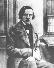 The only known photograph of Frédéric Chopin, taken during the degenerative stages of his tuberculosis