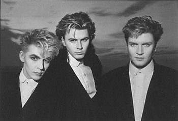 In 1986, Duran Duran was reduced to a trio: Rhodes, John Taylor, Le Bon