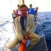 The members of Duran Duran were making fun of themselves in the "Rio" video.