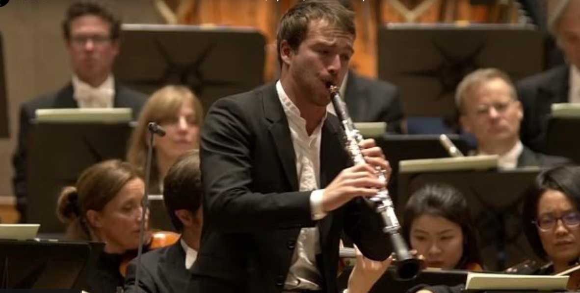 Clarinet Concerto soloist Jo Christophe