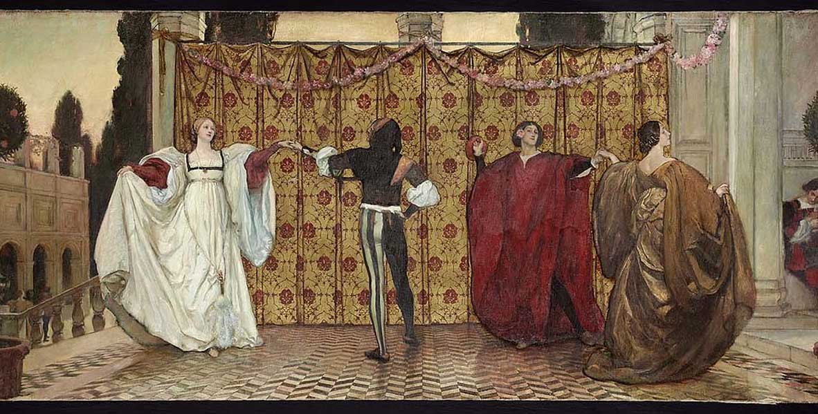 A Pavane, Edwin Austin Abbey, 1897