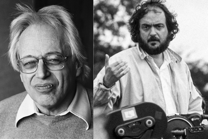 György Ligeti (left) and Stanley Kubrick (right) [Source: Wikipedia]