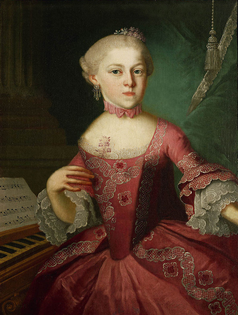 Nannerl, aged around 12