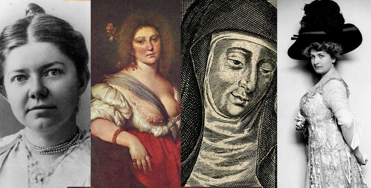 Amy Beach, Barbara Strozzi, Hildegard von Bingen and Alma Mahler