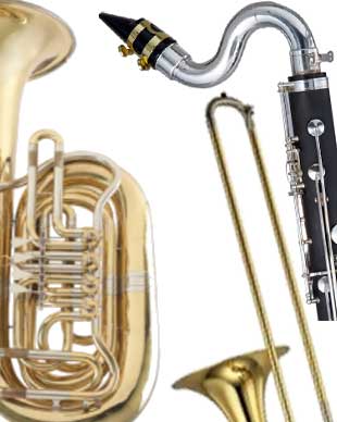 Bass Clarinet-Trombone-Tuba Sheet Music