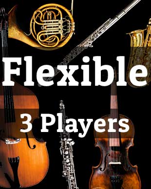 Flexible Mixed Ensemble - 3 Players Sheet Music