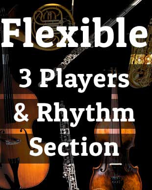 Flexible - 3 Players and Rhythm Section Sheet Music
