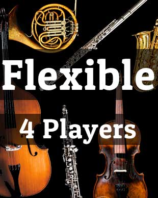 Flexible Mixed Ensemble - 4 Players Sheet Music
