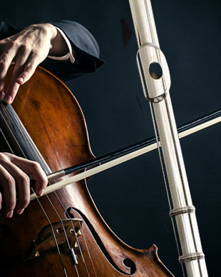 flute and cello  sheet music