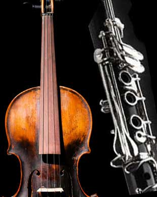 Clarinet-Violin Duet Sheet Music