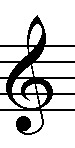 treble clef