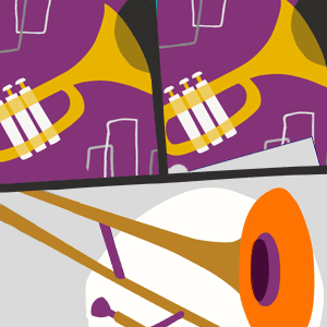 2 Trumpets-Trombone