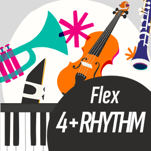 Flexible - 4 Players and Rhythm Section Sheet Music