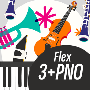 Flexible Ensemble and Piano - 5 Players and Piano Sheet Music