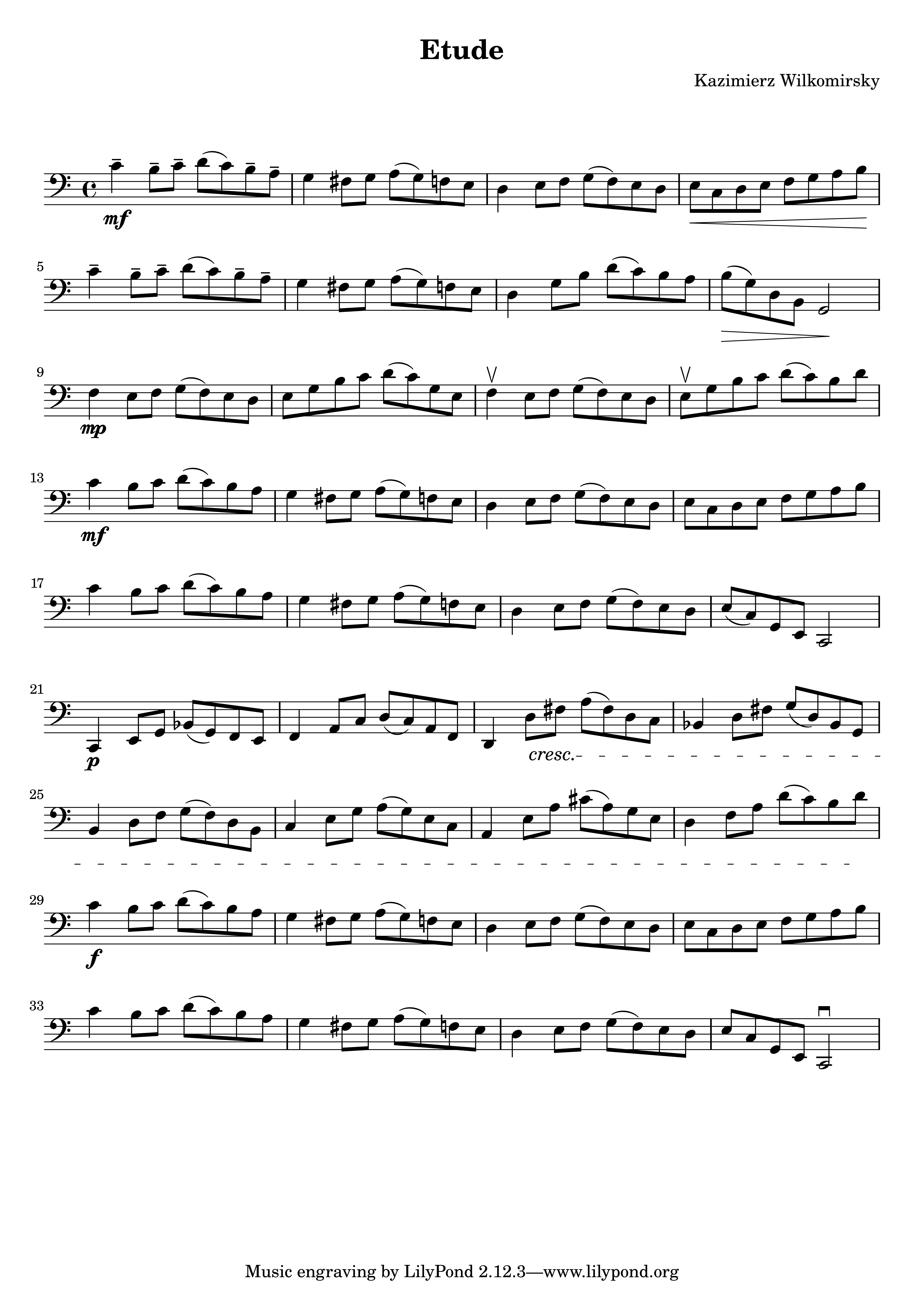 Kazimierz Wilkomirski Etude Sheet Music 8notes Com kazimierz wilkomirski etude sheet music 8notes com