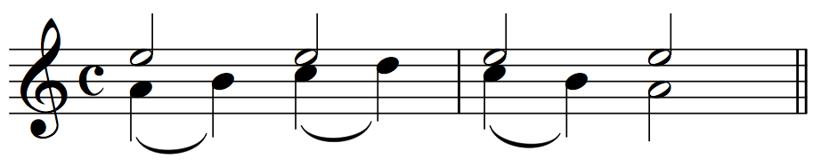 Violin Double Stops Chart