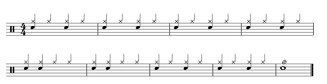 Beginner Drum Lesson Part 2 - 8notes.com