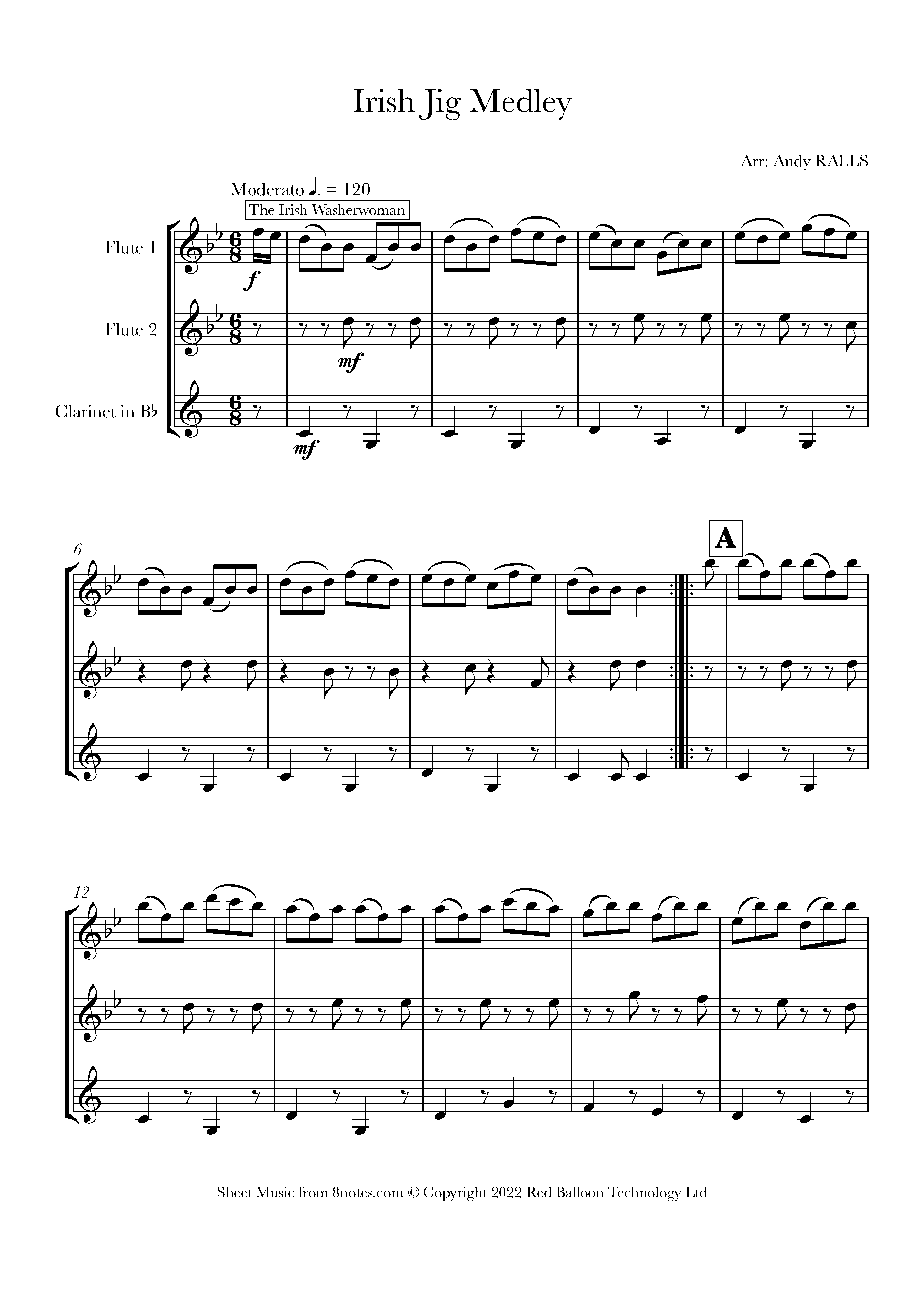 Irish Jig Medley Sheet music for