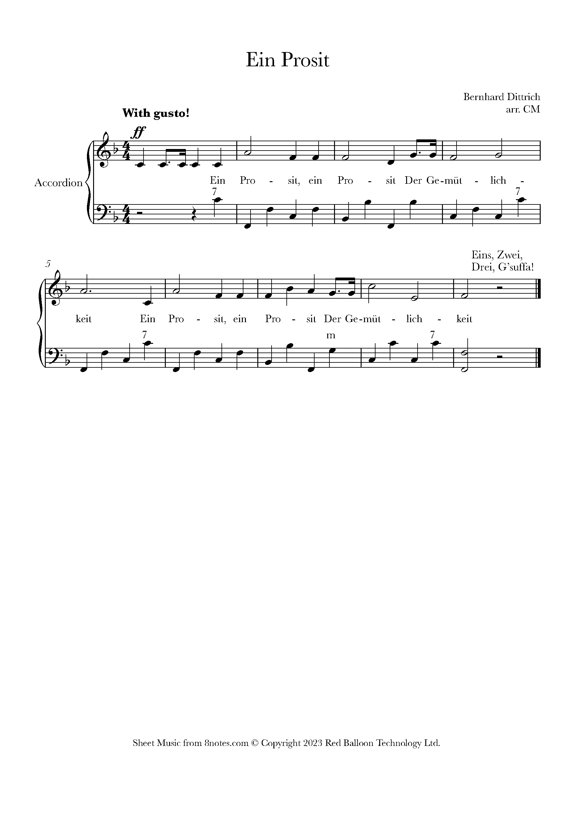 Accordion sheet music new arrivals