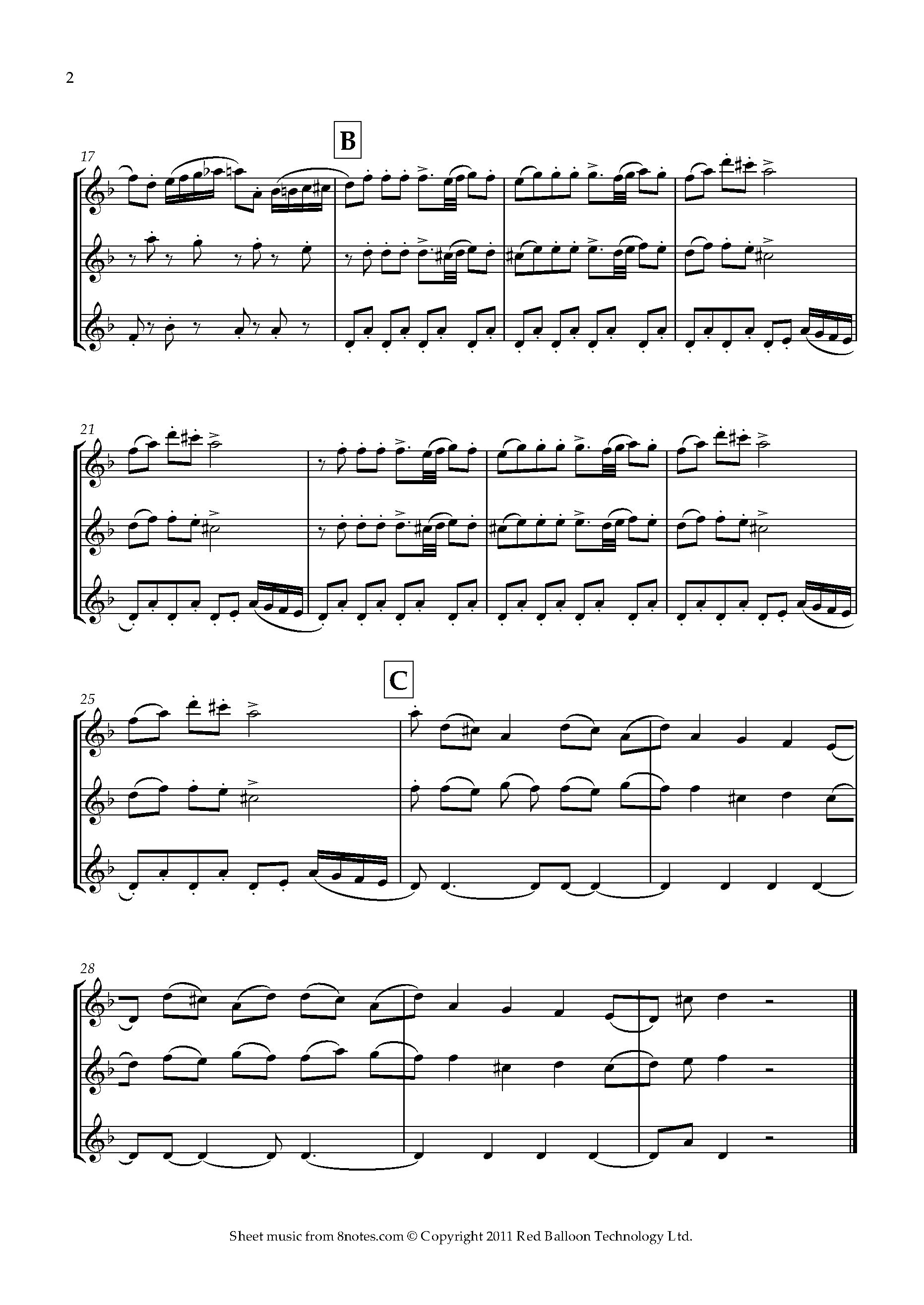 Tchaikovsky Dance of the Little Swans from Swan Lake Op. 20 Sheet