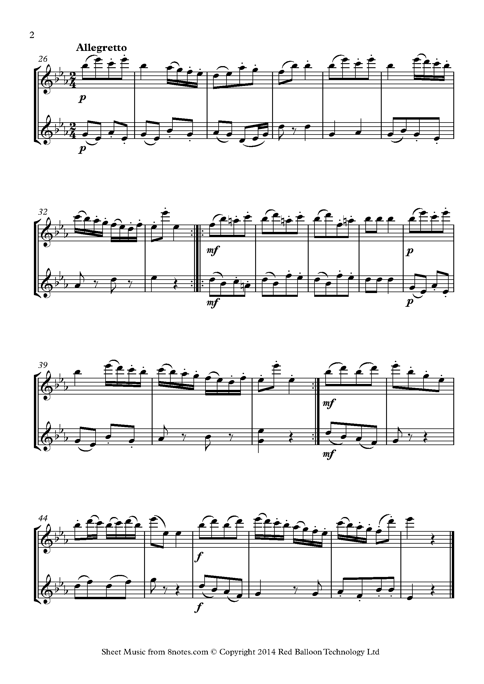 Wanhall Progressive Duos Duetto 3 Sheet music for Alto Saxophone