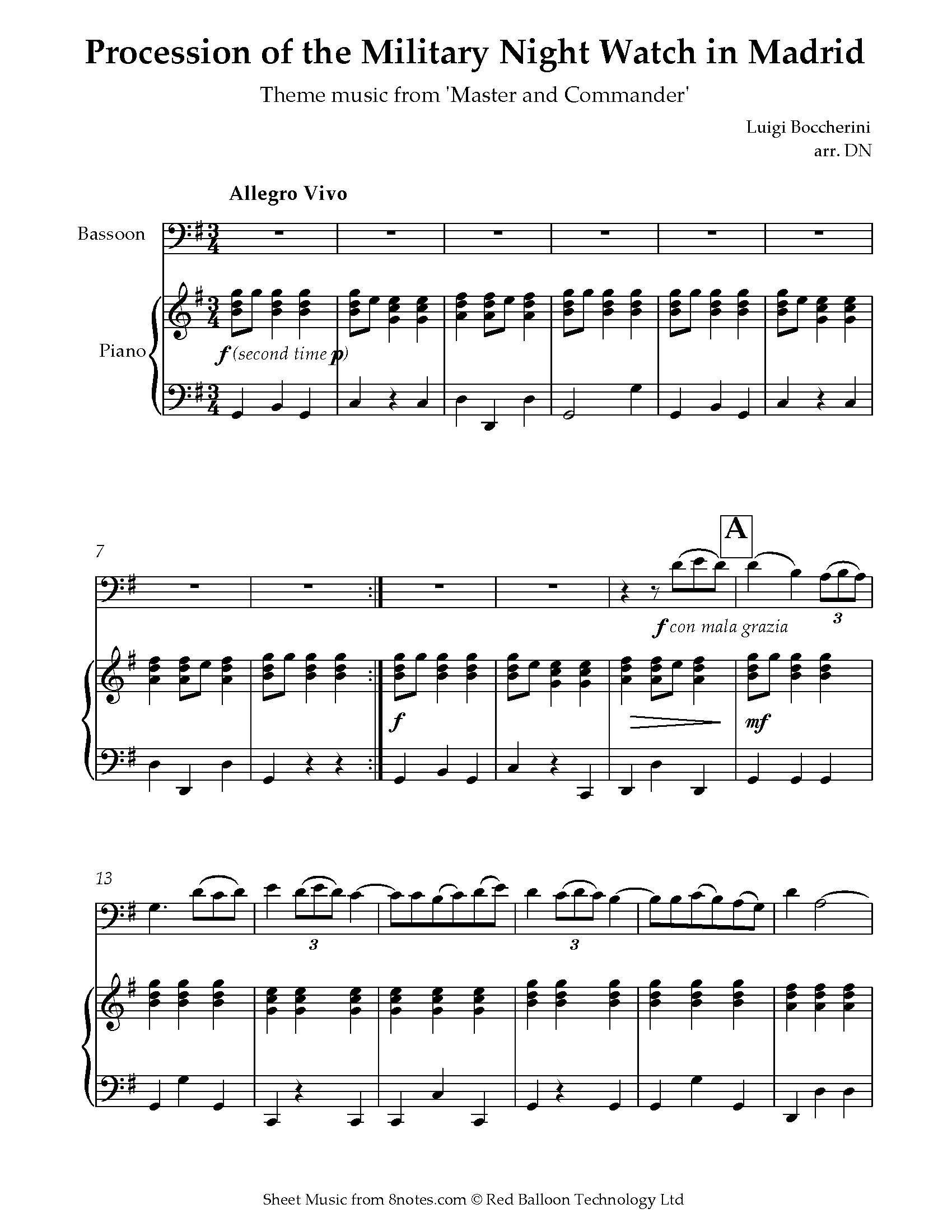 Free Bassoon Sheet Music, Lessons & Resources