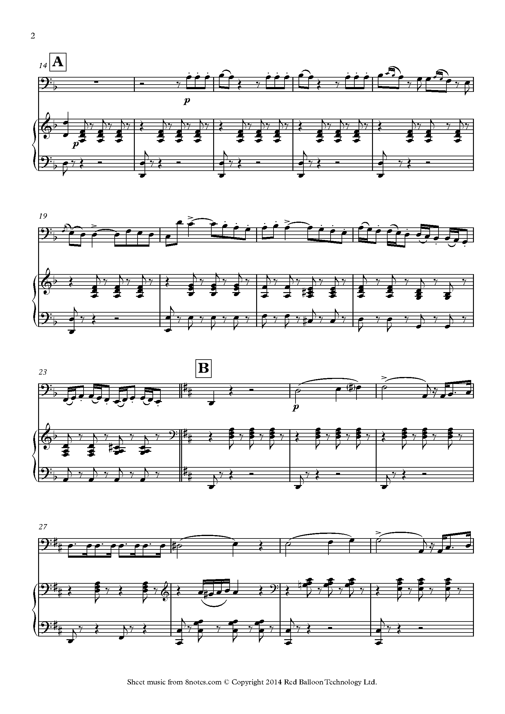 Rossini Barber of Seville Overture Sheet music for Bassoon