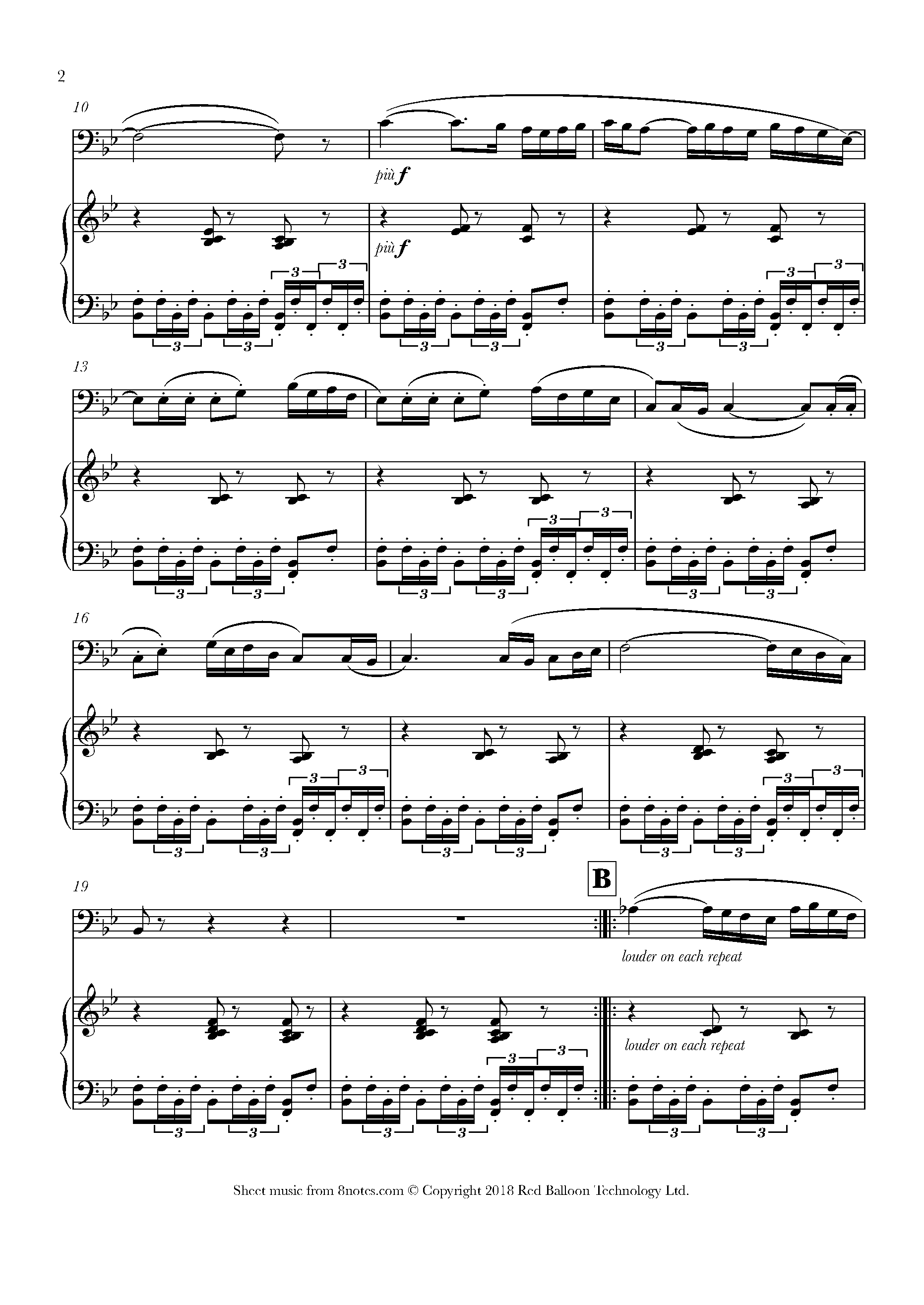 Ravel Bolero Sheet music for Bassoon