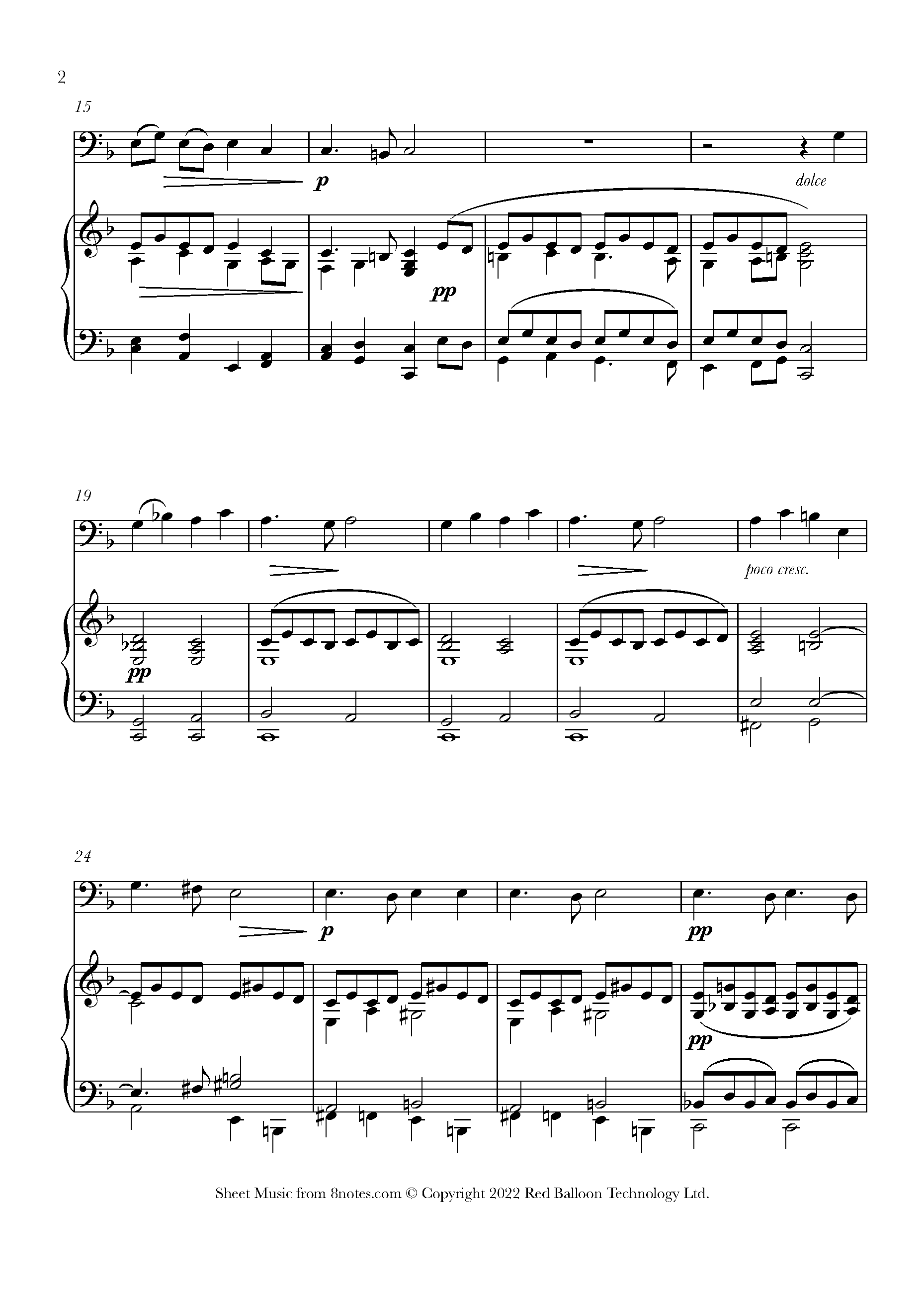 ﻿Fauré Pie Jesu Sheet music for Bassoon