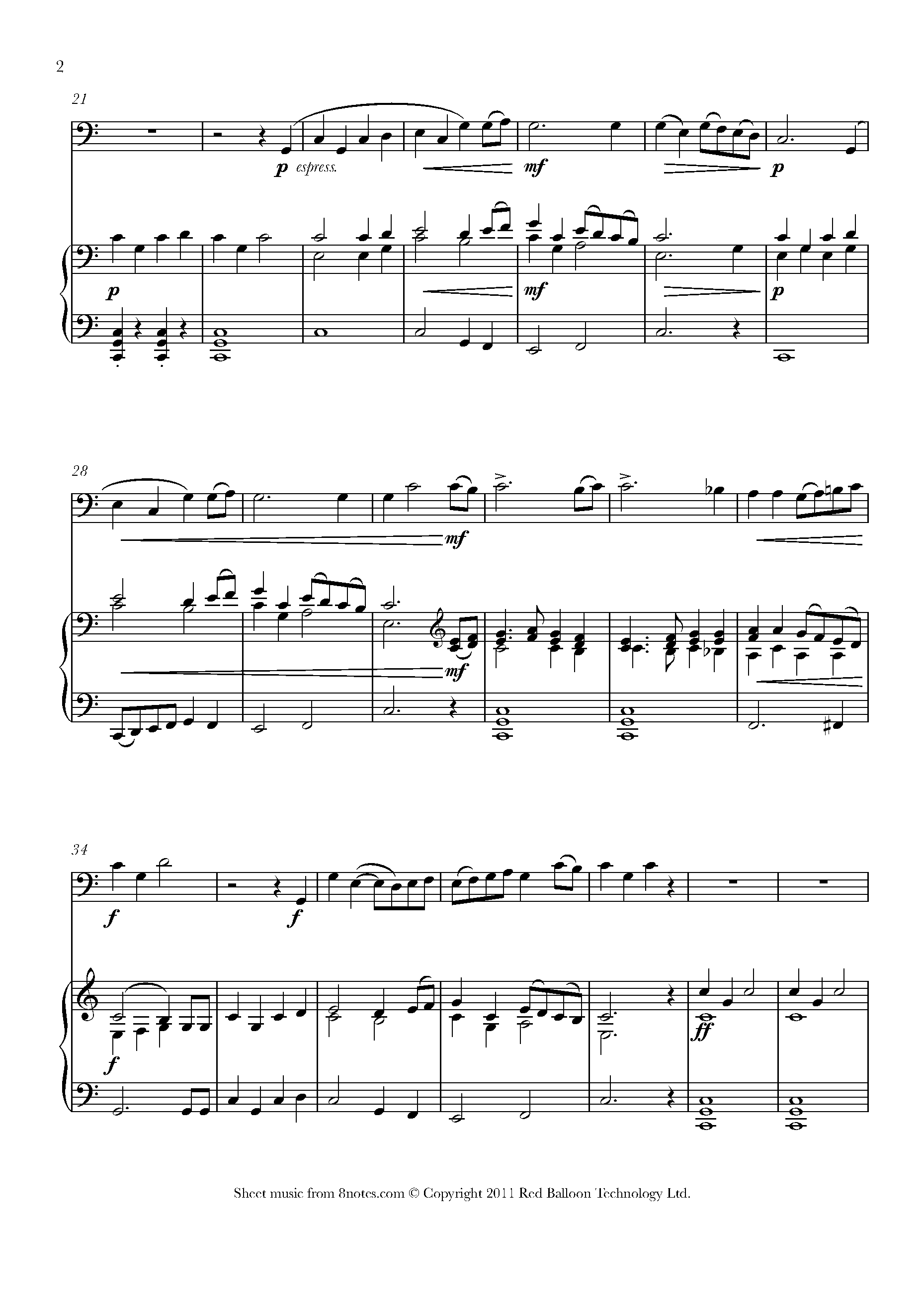 The British Grenadiers Sheet music for Bassoon