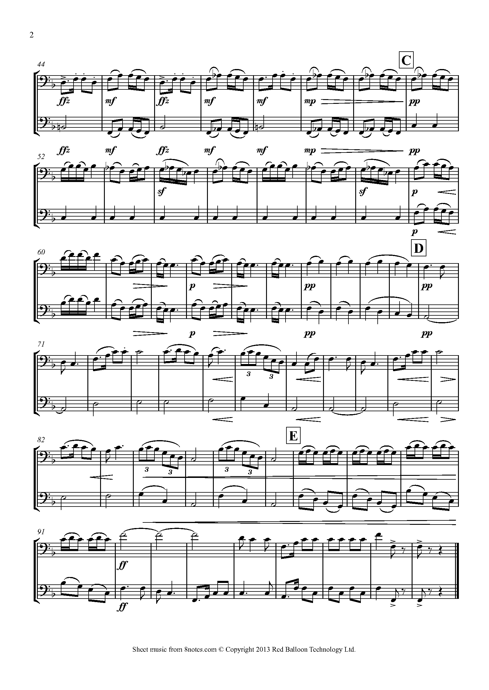 Dvořák Symphony No. 9 From the New World 1st movement Sheet music