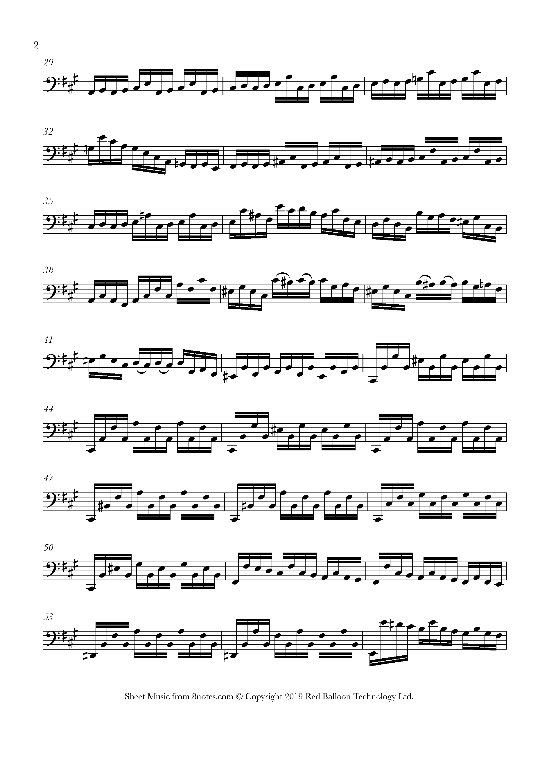 Prelude in E Major, BWV 1006a by Bach for Guitar (PDF) – Werner Guitar ...