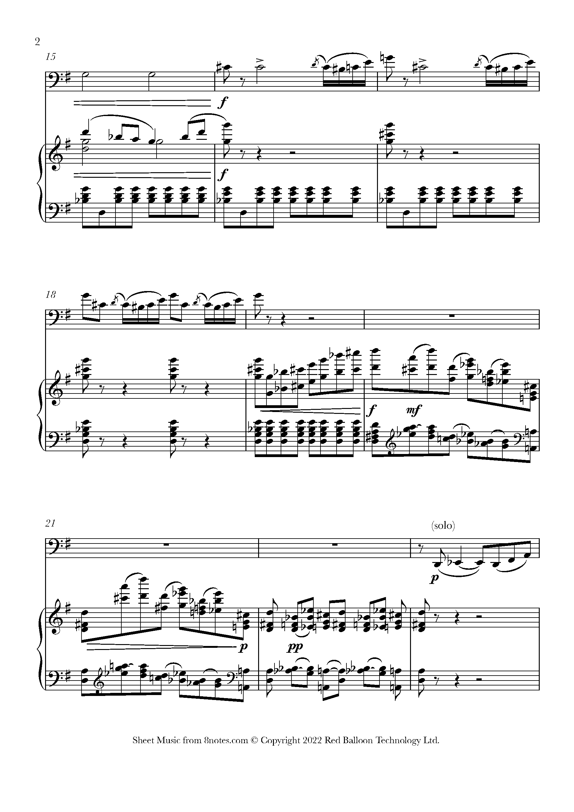 Tchaikovsky Violin Concerto, Op. 35 I. Allegro moderato Sheet music
