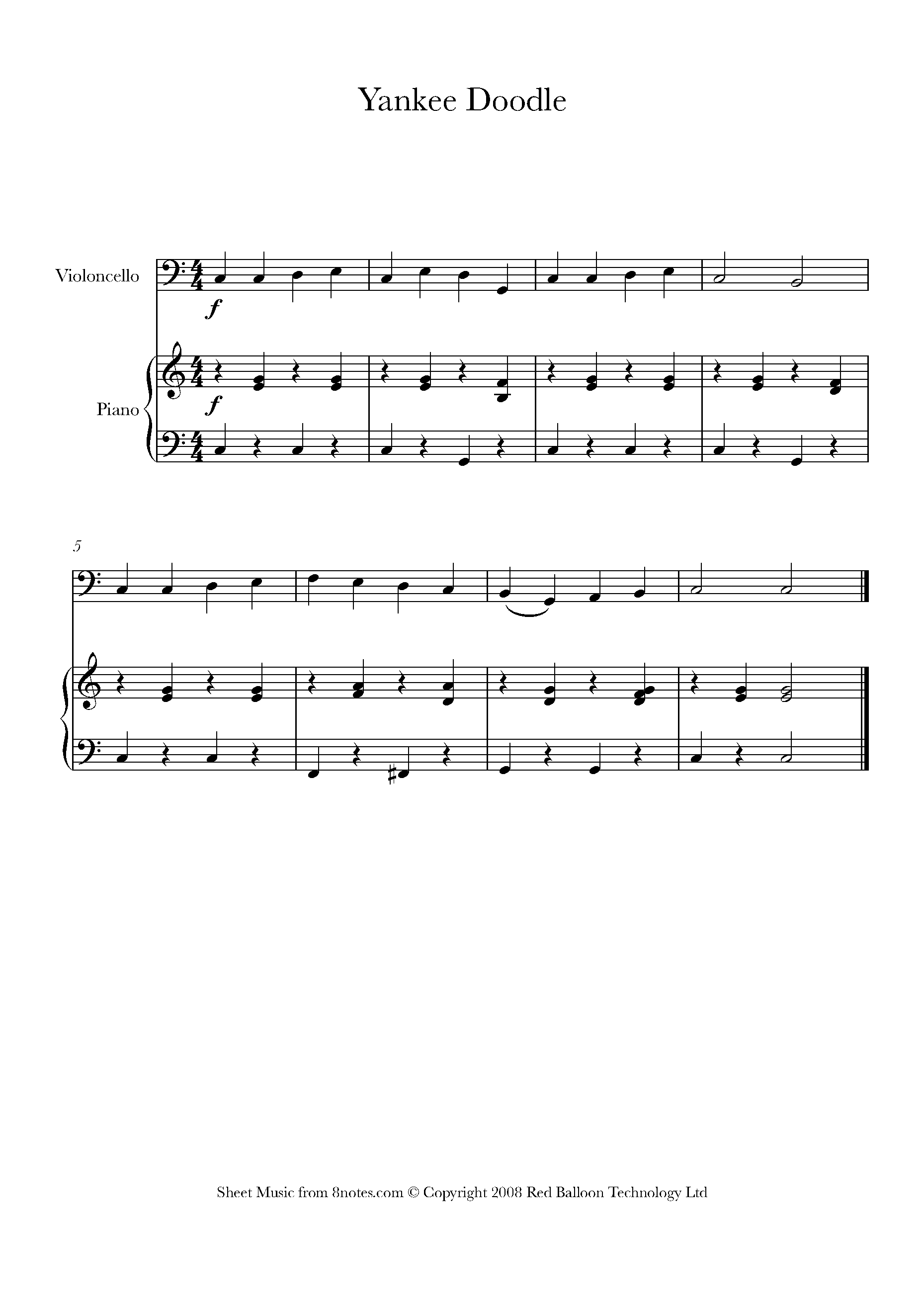 yankee-doodle-sheet-music-for-cello-8notes