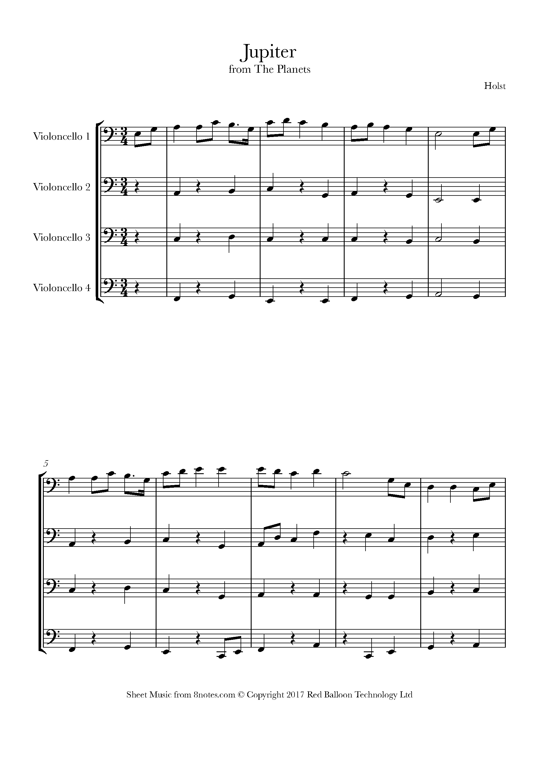 Jupiter cello shop