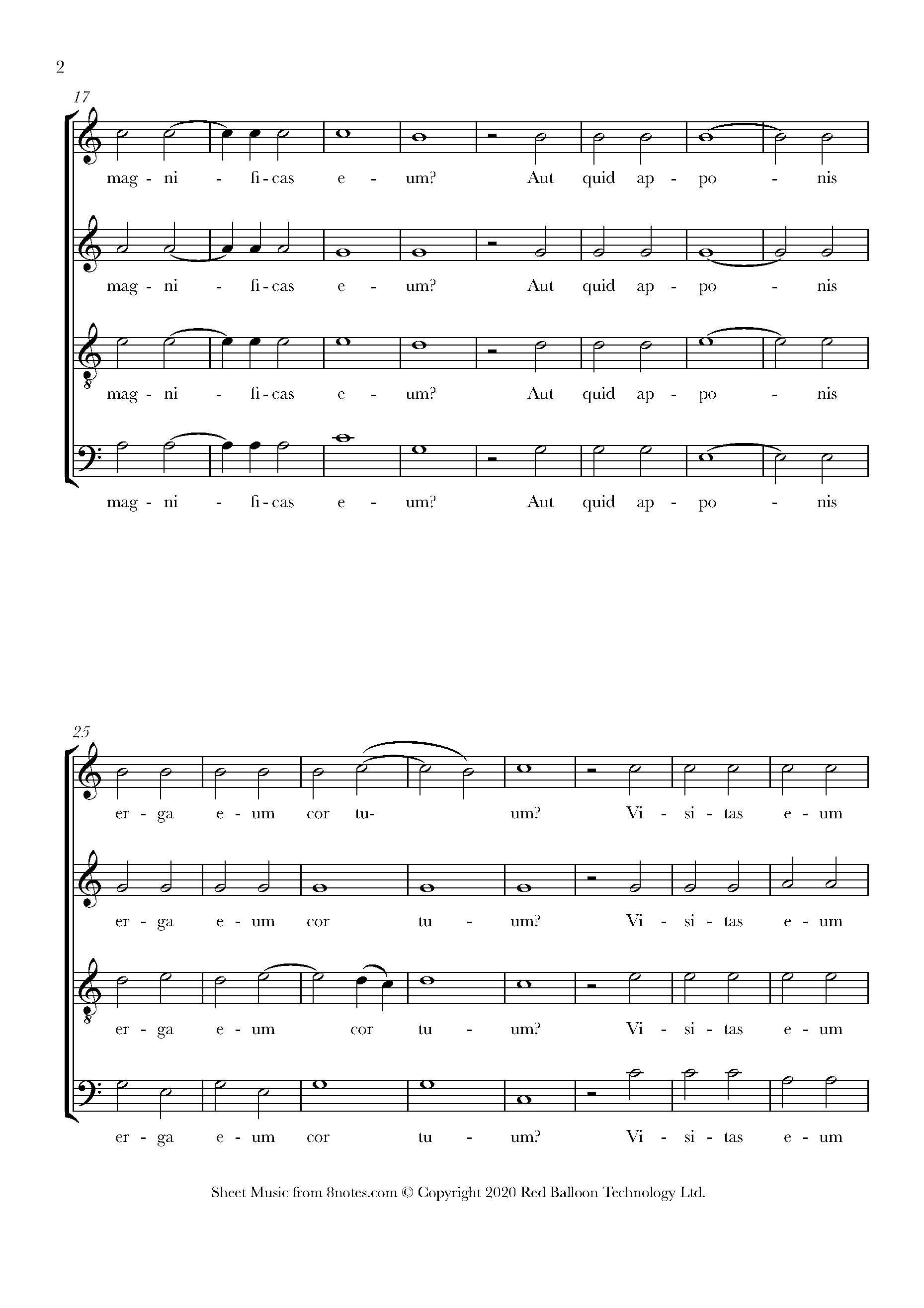 Morales, Cristóbal de Parce mihi, Domine Sheet music for Choir