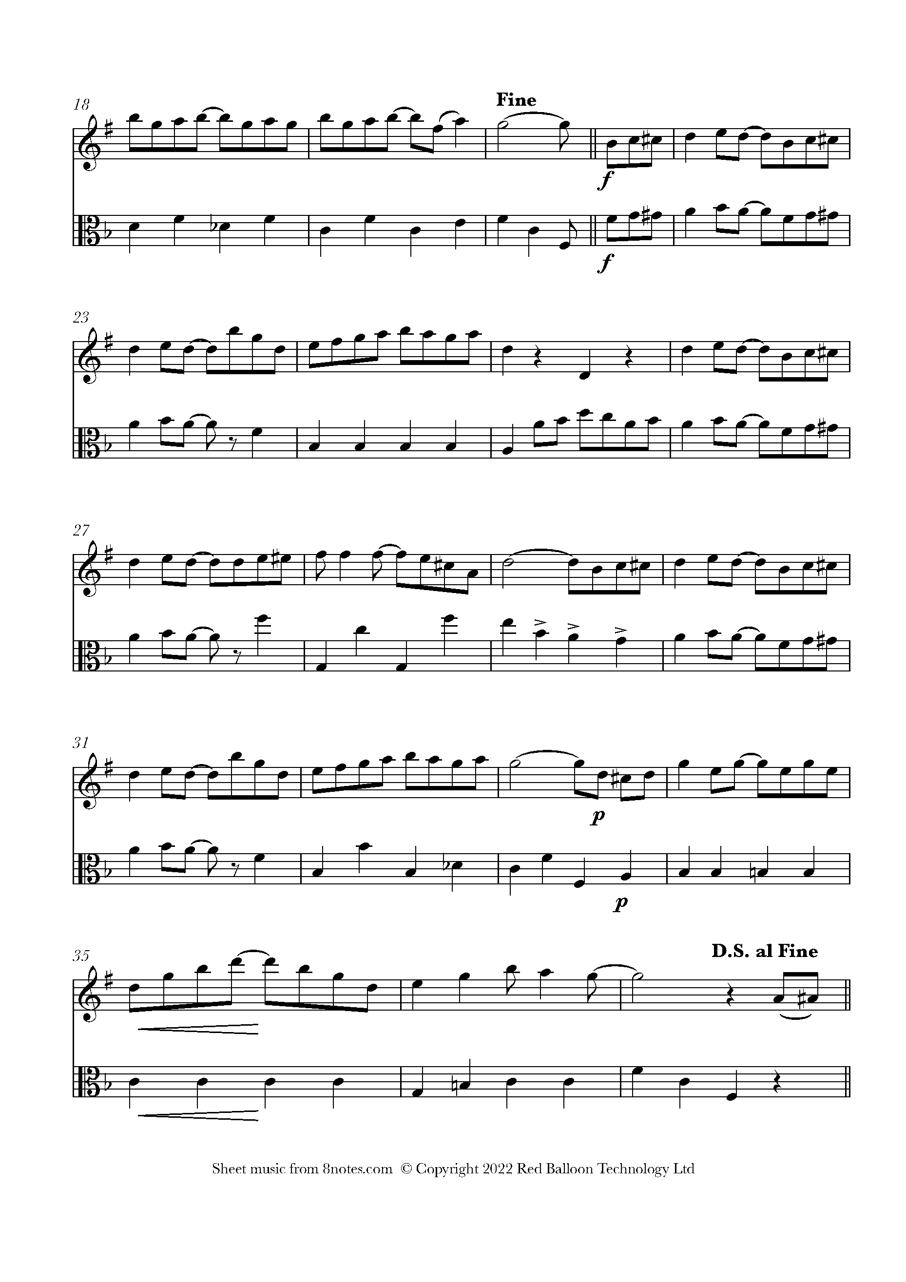 Scott Joplin The Entertainer Sheet music for Duet