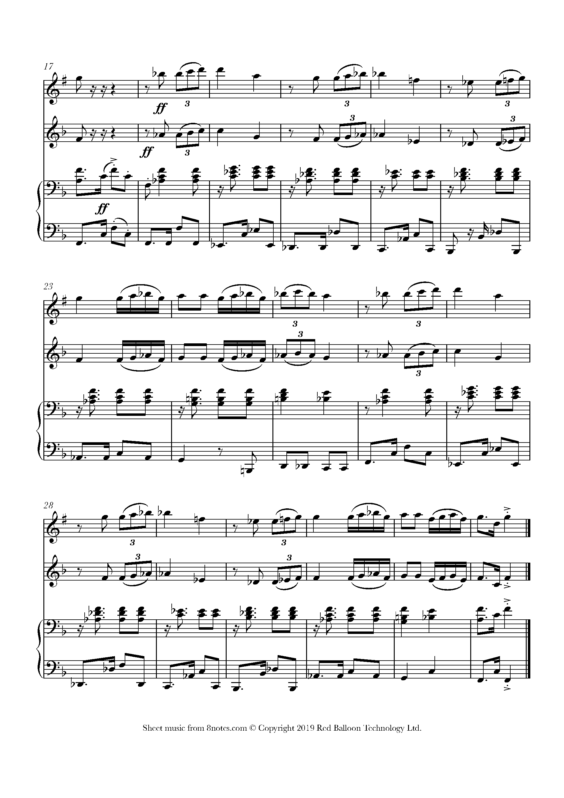 Carlos Gardel Por Una Cabeza Sheet music for Duet