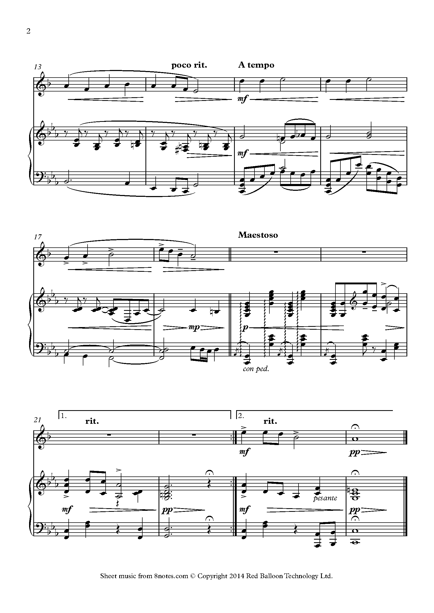 Sakura (Japanese Trad. arr. Rudolf Dittrich) Sheet music for