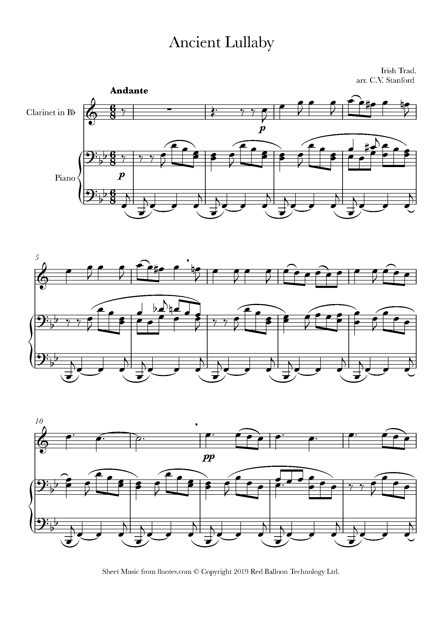 Free Clarinet Sheet Music, Lessons & Resources - 8notes.com